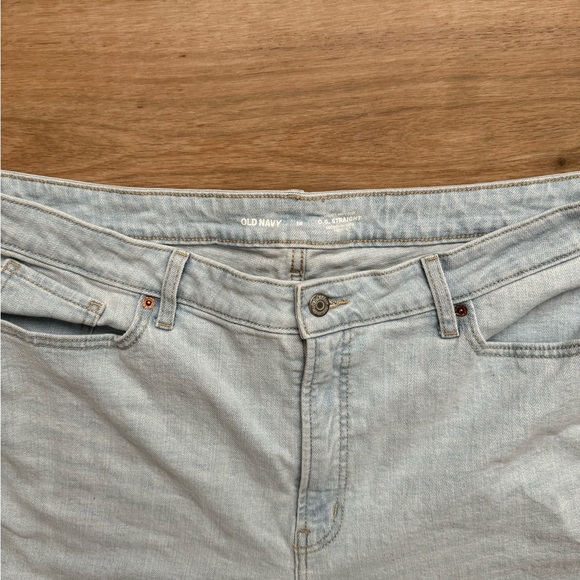 Higher High-Rise Button-Fly O.G. Straight Leg Jeans Plus Size denim - Picture 4 of 4